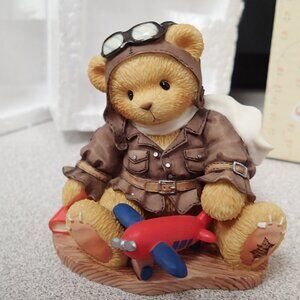 Cherished Teddies Lance  Come Fly With Me 1998 National Event Figure